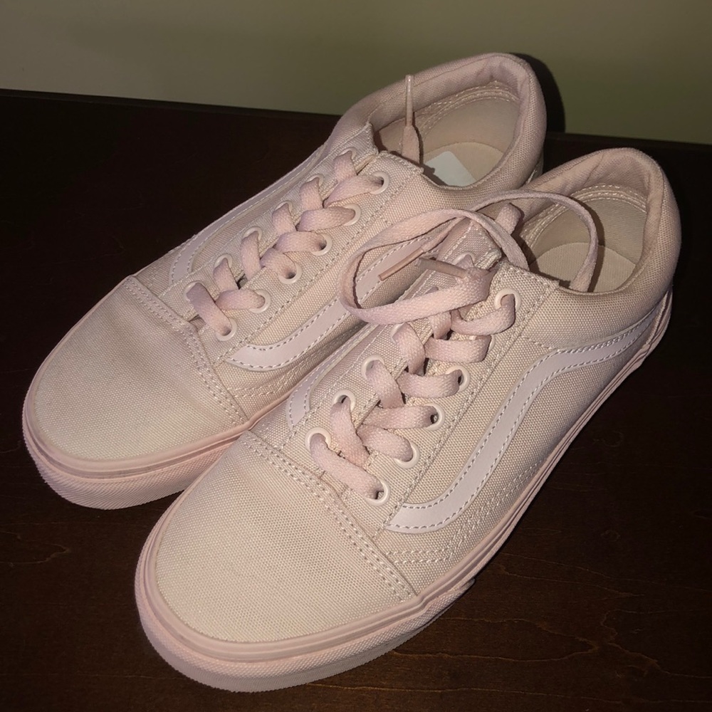 💗Baby Pink Vans Old Skools💗